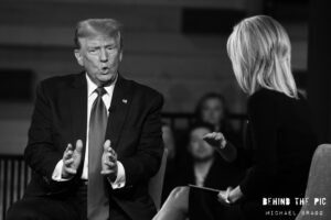 Donald Trump townhall with Laura Ingraham for Fow News Ingraham Angle in Greenville, South Carolina 2024 Primary