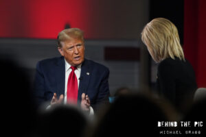 Donald Trump townhall with Laura Ingraham for Fow News Ingraham Angle in Greenville, South Carolina 2024 Primary