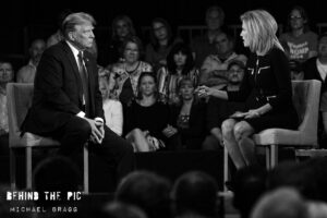 Donald Trump townhall with Laura Ingraham for Fow News Ingraham Angle in Greenville, South Carolina 2024 Primary