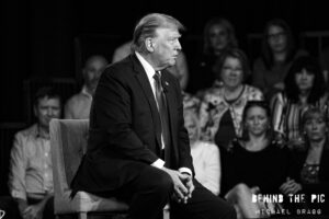 Donald Trump townhall with Laura Ingraham for Fow News Ingraham Angle in Greenville, South Carolina 2024 Primary