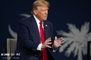 Donald Trump townhall with Laura Ingraham for Fow News Ingraham Angle in Greenville, South Carolina 2024 Primary