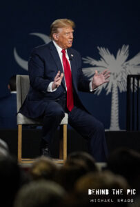 Donald Trump townhall with Laura Ingraham for Fow News Ingraham Angle in Greenville, South Carolina 2024 Primary