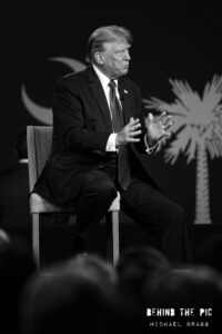 Donald Trump townhall with Laura Ingraham for Fow News Ingraham Angle in Greenville, South Carolina 2024 Primary