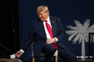 Donald Trump townhall with Laura Ingraham for Fow News Ingraham Angle in Greenville, South Carolina 2024 Primary