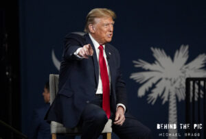 Donald Trump townhall with Laura Ingraham for Fow News Ingraham Angle in Greenville, South Carolina 2024 Primary