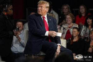 Donald Trump townhall with Laura Ingraham for Fow News Ingraham Angle in Greenville, South Carolina 2024 Primary