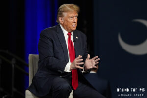 Donald Trump townhall with Laura Ingraham for Fow News Ingraham Angle in Greenville, South Carolina 2024 Primary