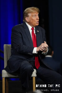 Donald Trump townhall with Laura Ingraham for Fow News Ingraham Angle in Greenville, South Carolina 2024 Primary