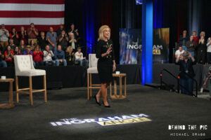 Donald Trump townhall with Laura Ingraham for Fow News Ingraham Angle in Greenville, South Carolina 2024 Primary