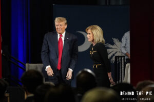 Donald Trump townhall with Laura Ingraham for Fow News Ingraham Angle in Greenville, South Carolina 2024 Primary