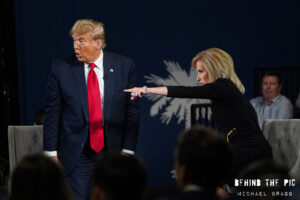 Donald Trump townhall with Laura Ingraham for Fow News Ingraham Angle in Greenville, South Carolina 2024 Primary