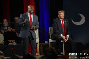 Donald Trump townhall with Laura Ingraham for Fow News Ingraham Angle in Greenville, South Carolina 2024 Primary