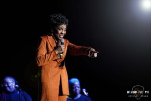 Gladys Knight performed at Spartanburg Memorial Auditorium in Spartanburg, SC on February 25th, 2024