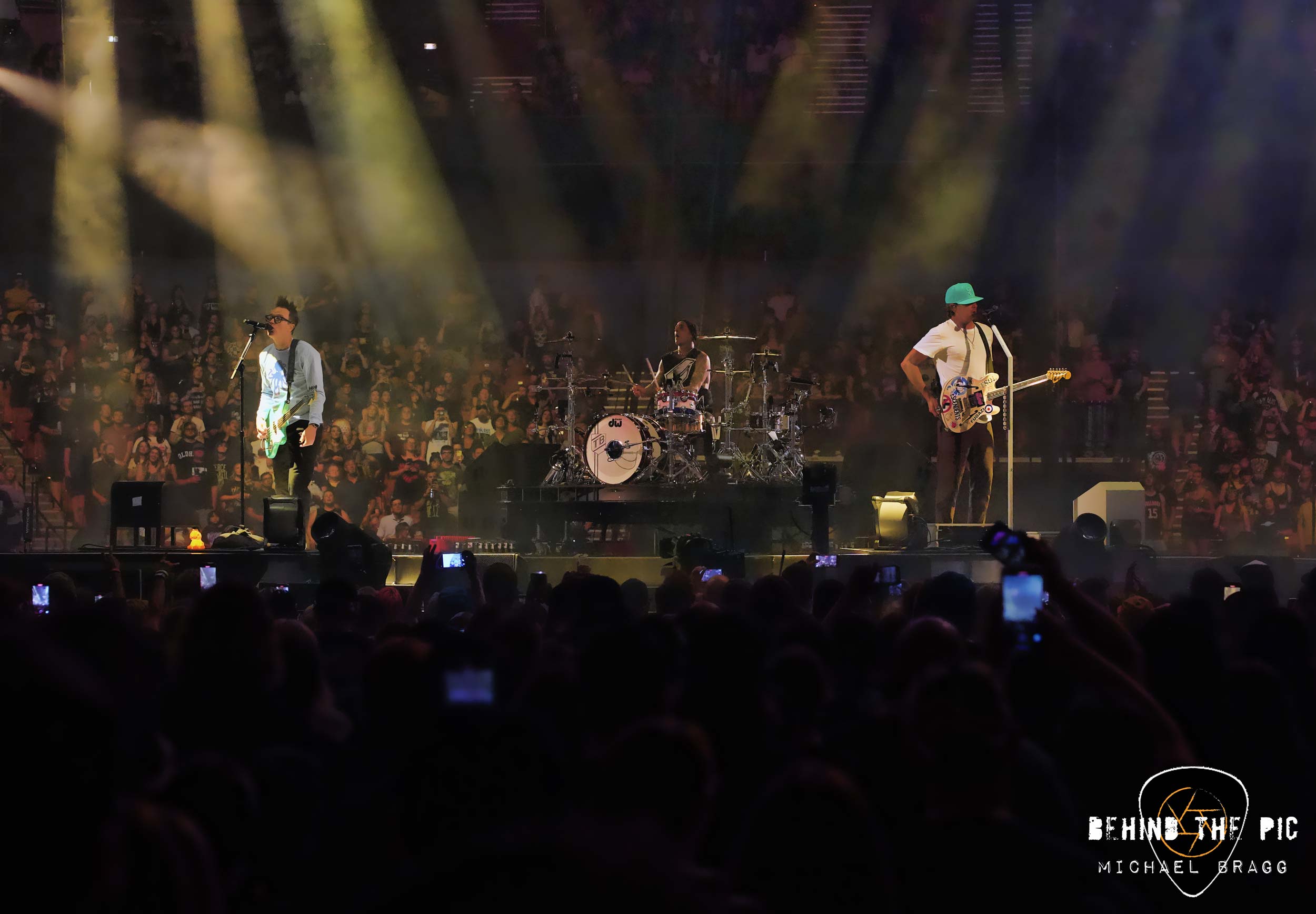 Blink 182 brought their "One More Time" tour to Bon Secours Wellness Arena in Greenville, SC