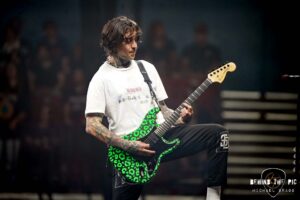 Pierce The Veil opened for Blink 182 on the One More Time Tour at Bon Secours Wellness Arena in Greenville, SC