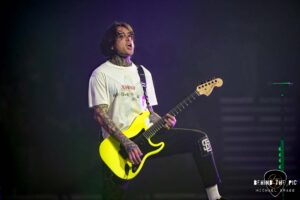 Pierce The Veil opened for Blink 182 on the One More Time Tour at Bon Secours Wellness Arena in Greenville, SC