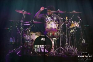 Pierce The Veil opened for Blink 182 on the One More Time Tour at Bon Secours Wellness Arena in Greenville, SC