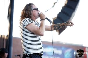 Candlebox performed at Skyla Credit Union Amphitheatre in Charlotte, North Carolina as part of the "Loaded: The Greatest Hits Tour"