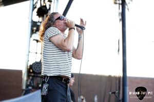 Candlebox performed at Skyla Credit Union Amphitheatre in Charlotte, North Carolina as part of the "Loaded: The Greatest Hits Tour"