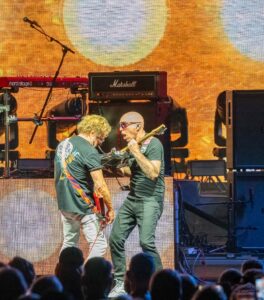 Sammy Hagar brought "The Best of Both Worlds" tour Toyota Pavilion in Concord, California