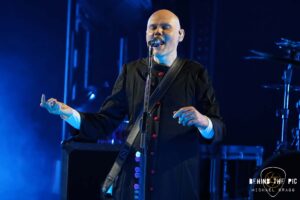 The Smashing Pumpkins bring their "The World is a Vampire" tour to CCNB Amphitheatre in Simpsonville, SC