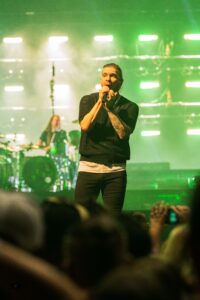 Shinedown on the "Damce, Kid,. Dance" tour at Golden 1 Center in Sacrmento, California