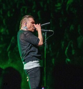 Shinedown on the "Damce, Kid,. Dance" tour at Golden 1 Center in Sacrmento, California
