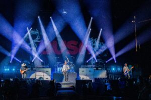 Bush at the Golden One Center in Sacramento, California