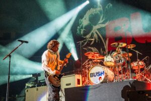 Bush at the Golden One Center in Sacramento, California