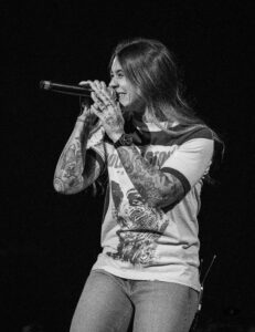 Morgan Wade at the Golden One Center in Sacramento, California