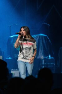 Morgan Wade at the Golden One Center in Sacramento, California