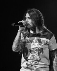 Morgan Wade at the Golden One Center in Sacramento, California