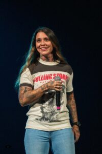 Morgan Wade at the Golden One Center in Sacramento, California