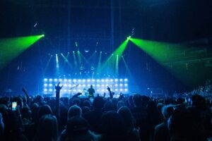 Shinedown on the "Damce, Kid,. Dance" tour at Golden 1 Center in Sacrmento, California