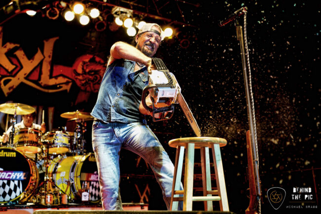 Jackyl at Harley Davidson of Greenville 30th Anniversary