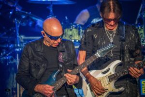 SatchVai band in Reno, Nevada with their "Surfing The Hydra" tour featuring Joe Satriani and Steve Vai