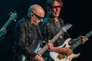 SatchVai band in Reno, Nevada with their "Surfing The Hydra" tour featuring Joe Satriani and Steve Vai