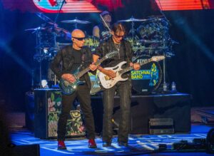 SatchVai band in Reno, Nevada with their "Surfing The Hydra" tour featuring Joe Satriani and Steve Vai