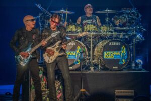 SatchVai band in Reno, Nevada with their "Surfing The Hydra" tour featuring Joe Satriani and Steve Vai