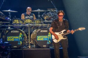 SatchVai band in Reno, Nevada with their "Surfing The Hydra" tour featuring Joe Satriani and Steve Vai