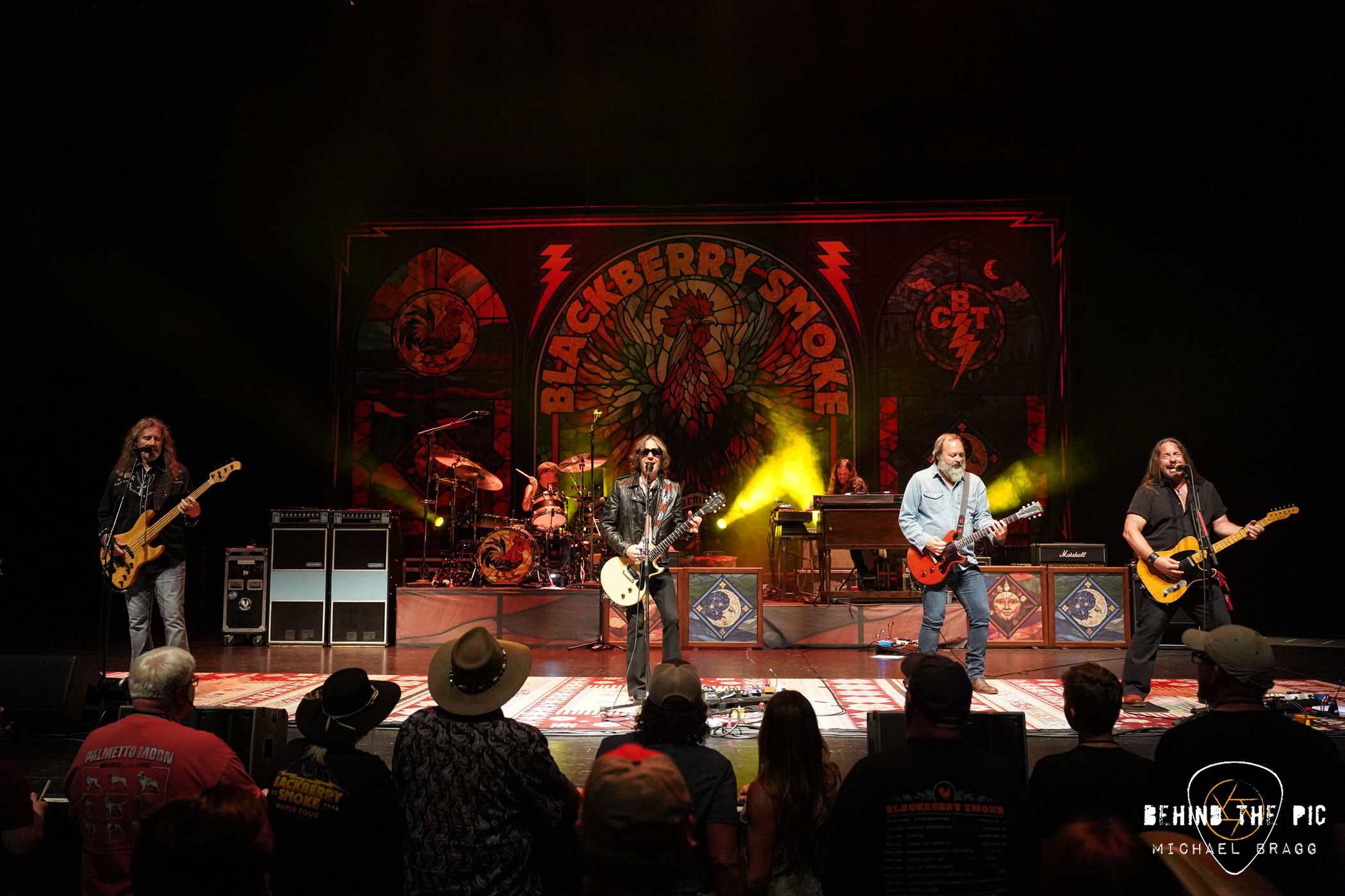 Blackberry Smoke - Rattle, Ramble & Roll Tour - Ovens Auditorium - Charlotte, NC - Behind The Pic - Michael Bragg